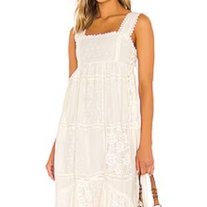Flora white dress